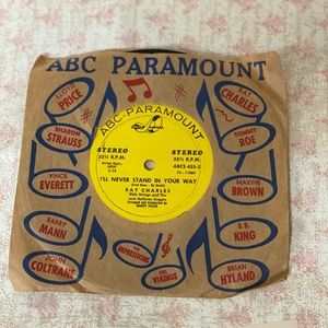 Ray Charles ‘Someday’ & I’ll Never Stand In Your Way 45 Vinyl